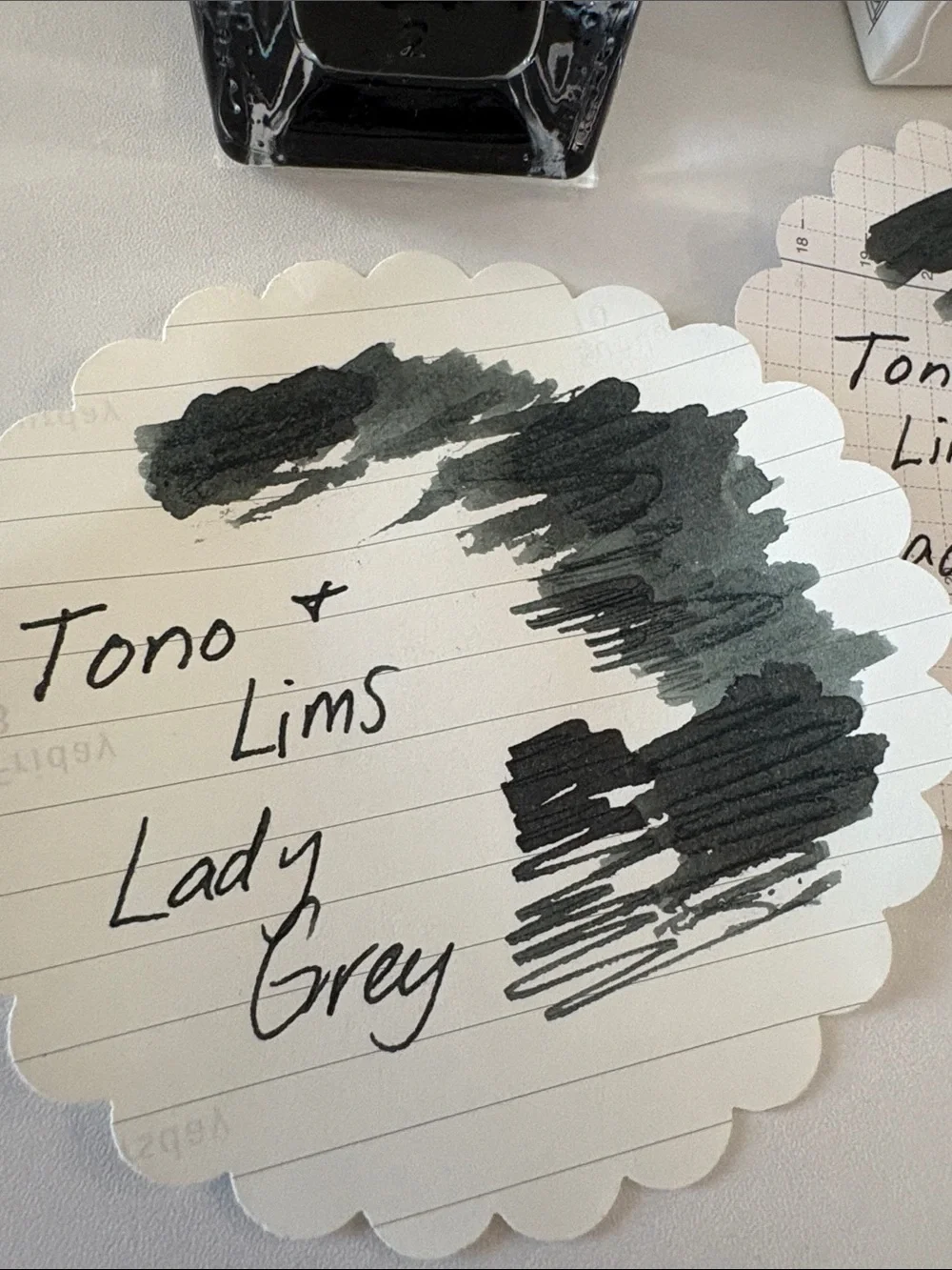 Tono & Lims Lady Grey Limited Edition Ink Sample 4ml
